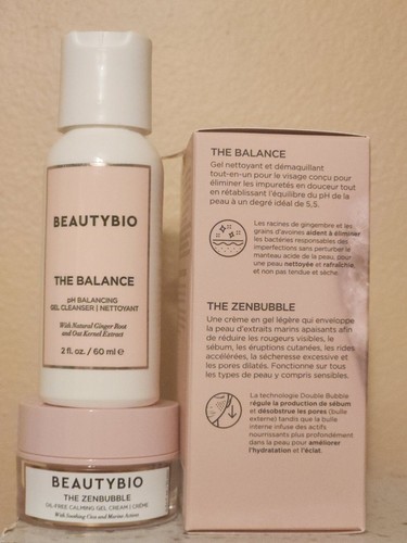 BeautyBio Cleanse + Clarify Set Balance PH Gel & Zenbubble - photo 3