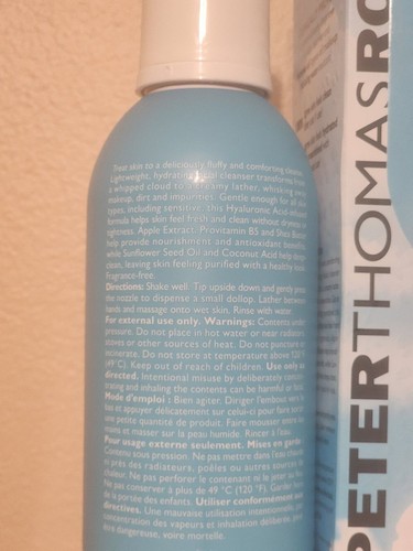 Peter Thomas Roth Water Drench Whipped Cream Cleanser 6.7 oz New - photo 4