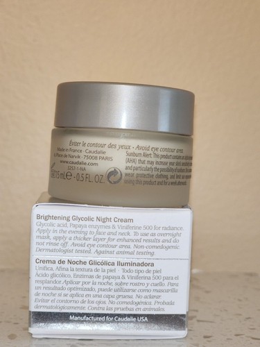 Caudalie Vinoperfect Brightening Glycolic Night Cream 15 ml - photo 2