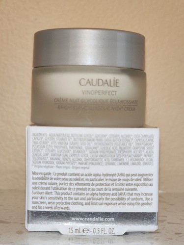 Caudalie Vinoperfect Brightening Glycolic Night Cream 15 ml - photo 3