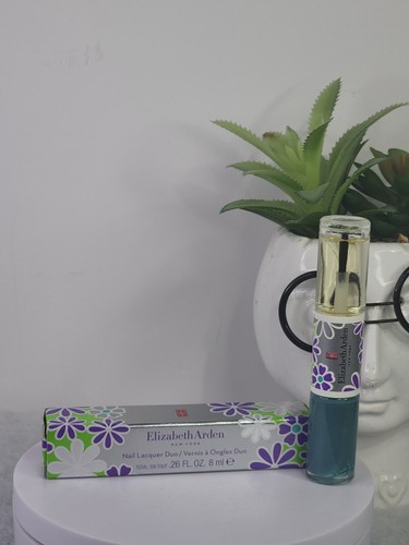 Elizabeth Arden Teal Blossom Nail Lacquer Duo 0.26 fl oz (8 mL)