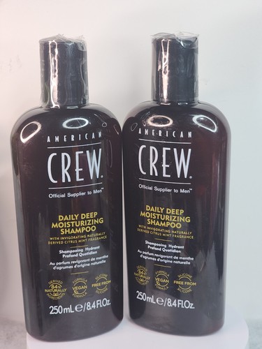 2 American Crew Daily Deep Moisturizing Shampoo 8.4 oz