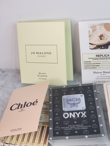7 Fragrance Sample Vials: Chloe, Hermes, Jo Malone, etc. - photo 2