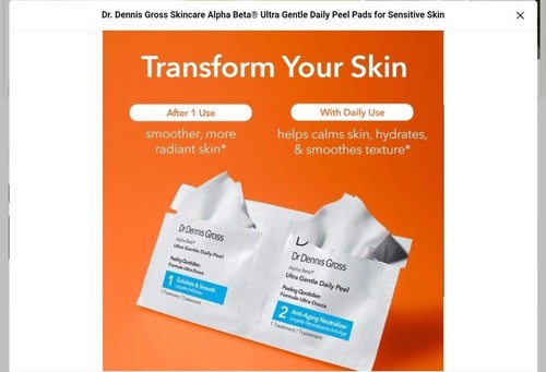 10- Dr Dennis Gross Alpha Beta Ultra Gentle Peels - photo 2