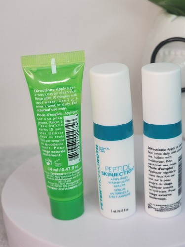 2x Peter Thomas Roth Peptide Skinjection and Cucumber Mask - photo 4