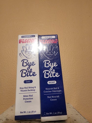 FIAYAF Nail-Aid BYE BITE Anti Stop Nail Biting Kids Twin Pack