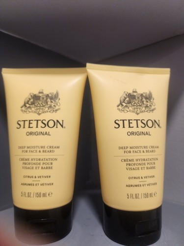 2 Pk Stetson Original Deep Moisture Cream For Face & Beard