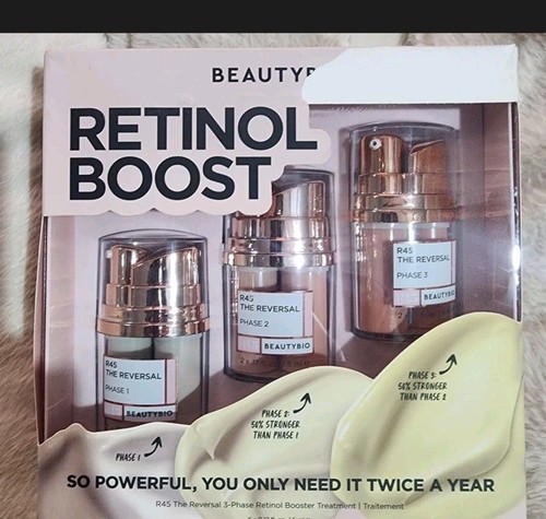 BeautyBio Retinol Boost R45 The Reversal 3 Phase Set NIB