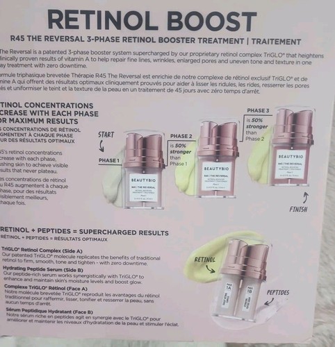 BeautyBio Retinol Boost R45 The Reversal 3 Phase Set NIB - photo 2
