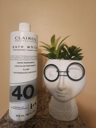 Clairol Pure White Developer Cream 40 VOL 16oz