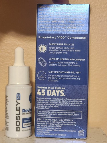 BosleyMD Revive + Densifying Hair Regrowth Serum for Men 1 oz. - photo 3