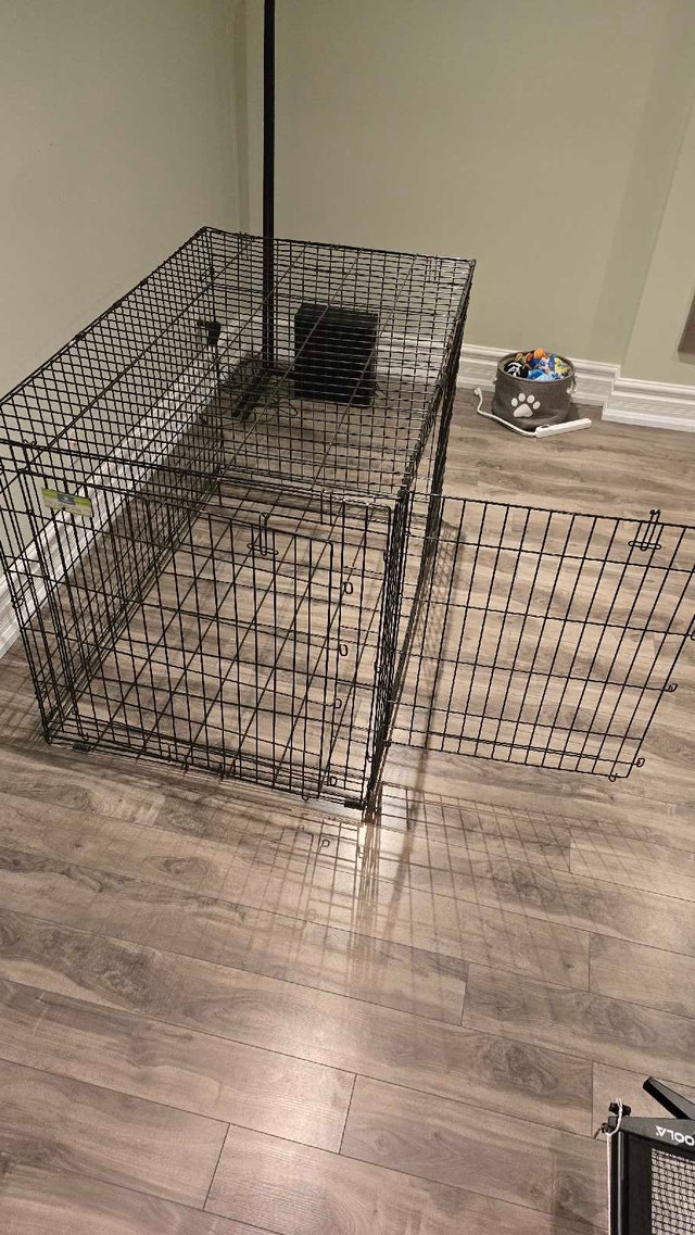 Top Paw 48" XL Double-Door Folding Dog Crate - photo 2