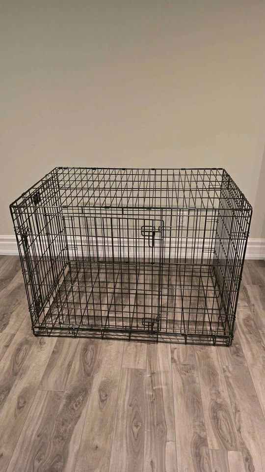2 Large Dog Crates – MidWest 42" & Top Paw 48" – $100 for Both - photo 2