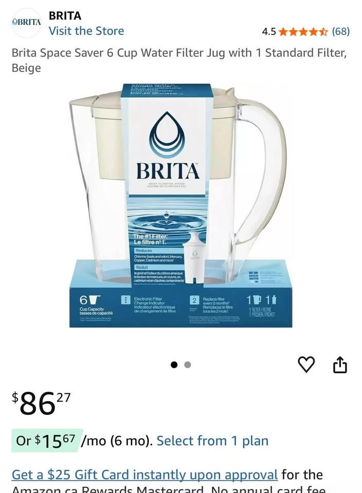 [Limited Offer] Brita pitcher with filters! - photo 2