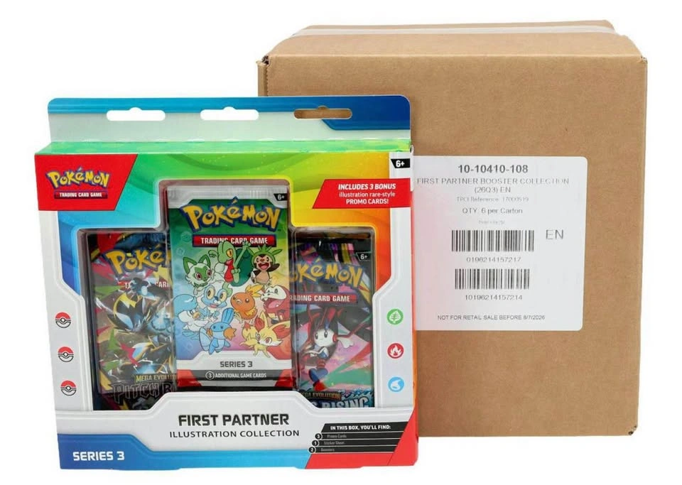 Pokémon First Partner Illustration Collection Series 3