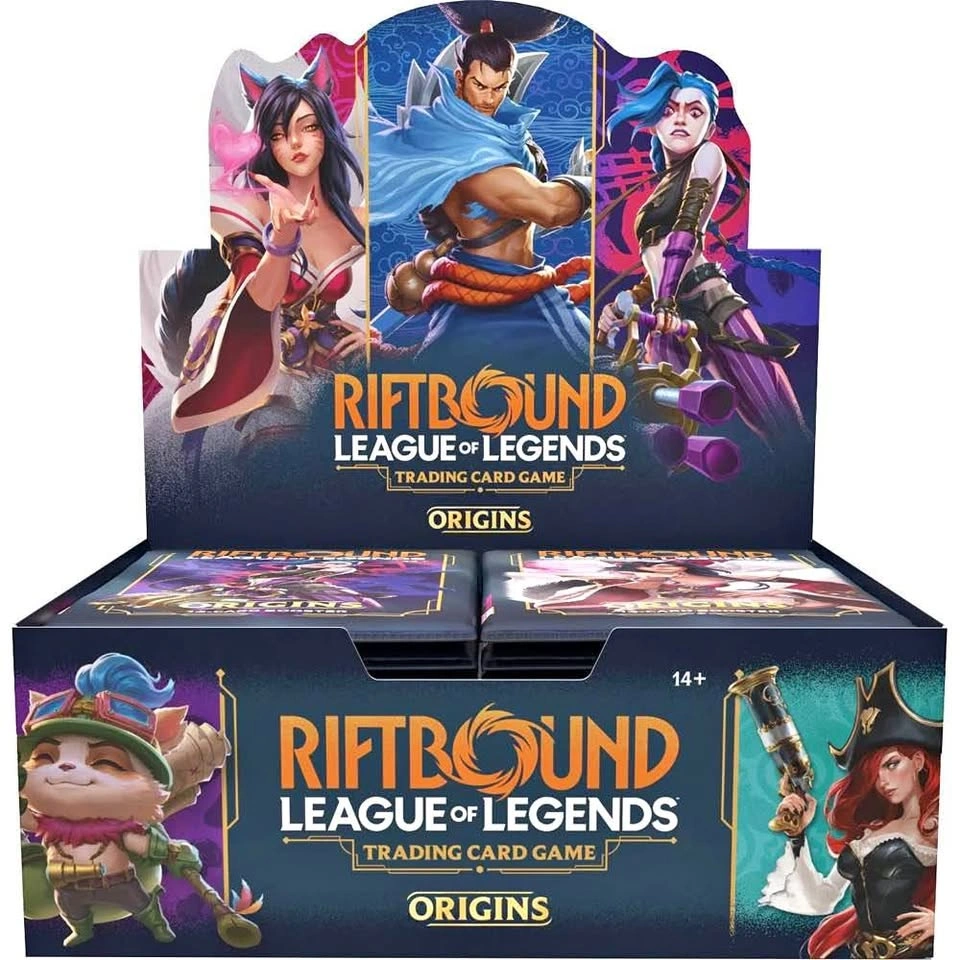 [Sealed] Riftbound League of Legends TCG Origins Booster Boxes/C