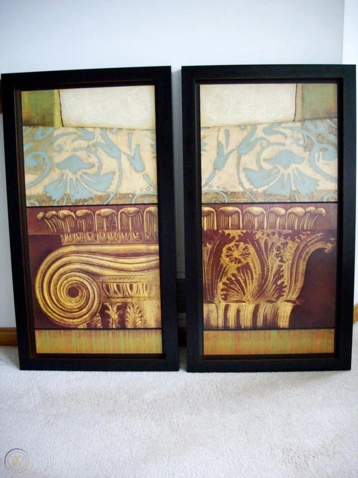 GRAND COLUMN Pair Framed Wall Art by Antonio Lissota - photo 4