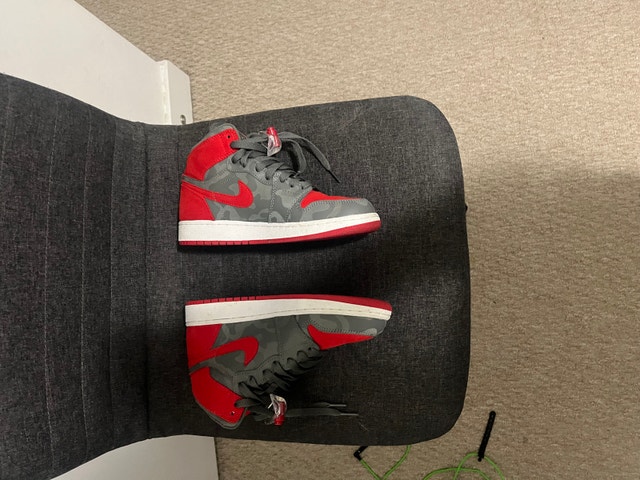 Jordan 1 Retro High camo 3m bred (GS) - photo 3