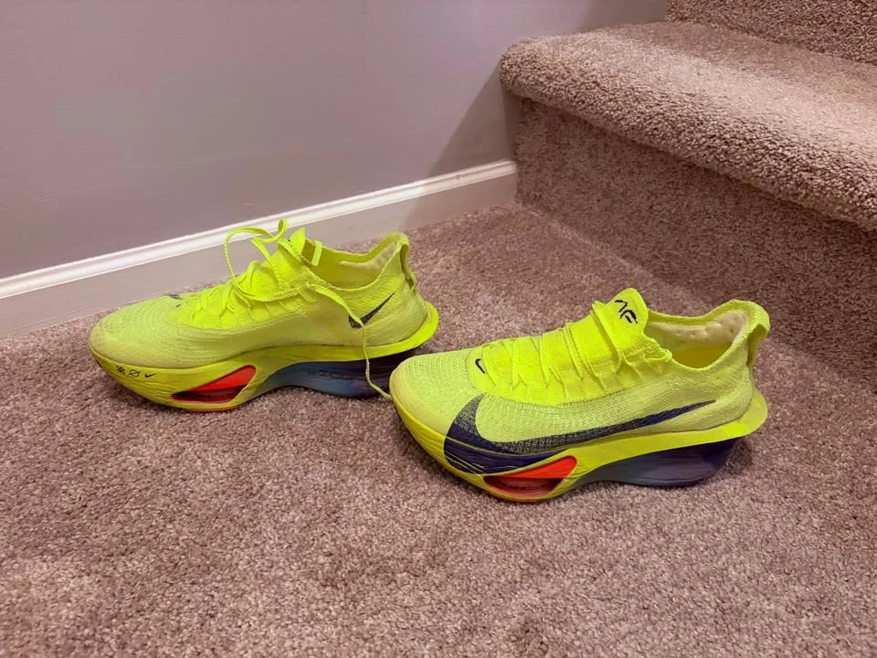 Nike Air Zoom Alphafly US7.5 size - photo 2