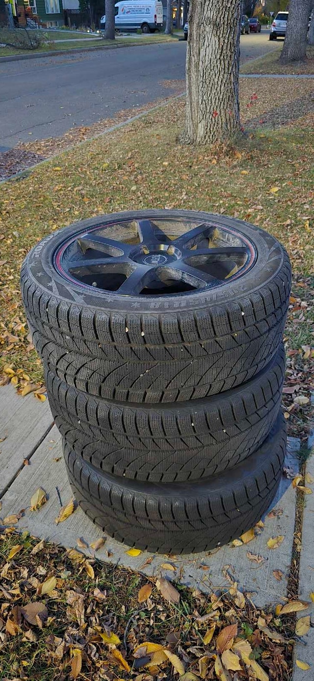 18" Motegi Racing Rims + RoadX Winter Tires - photo 3