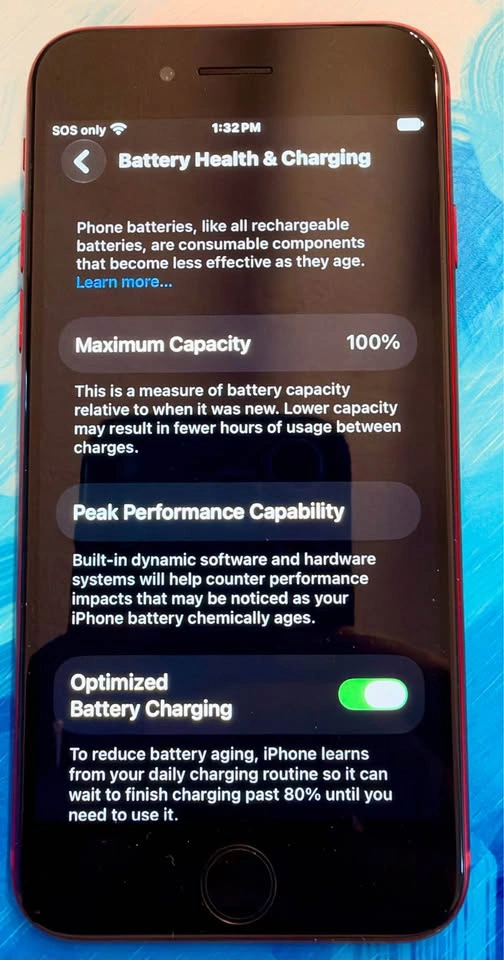 iPhone SE 3rd Gen(2022) 128GB Red $190 - photo 3