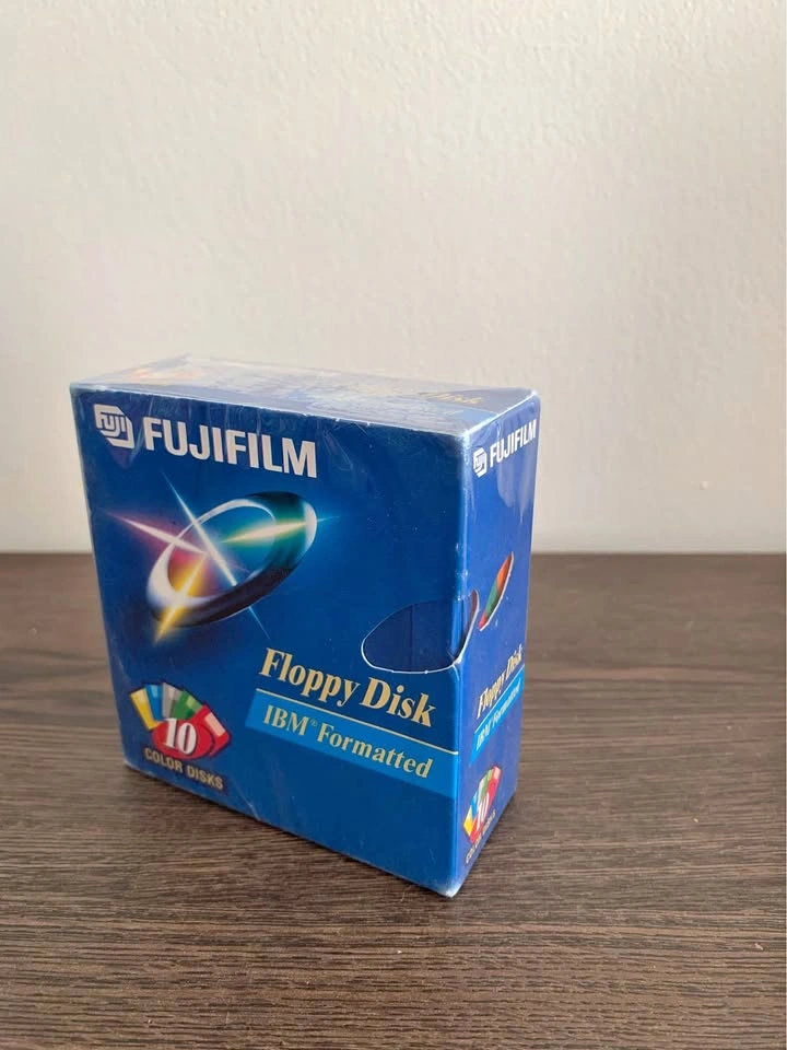 Vintage Fujifilm Floppy Disks – 10 Pack