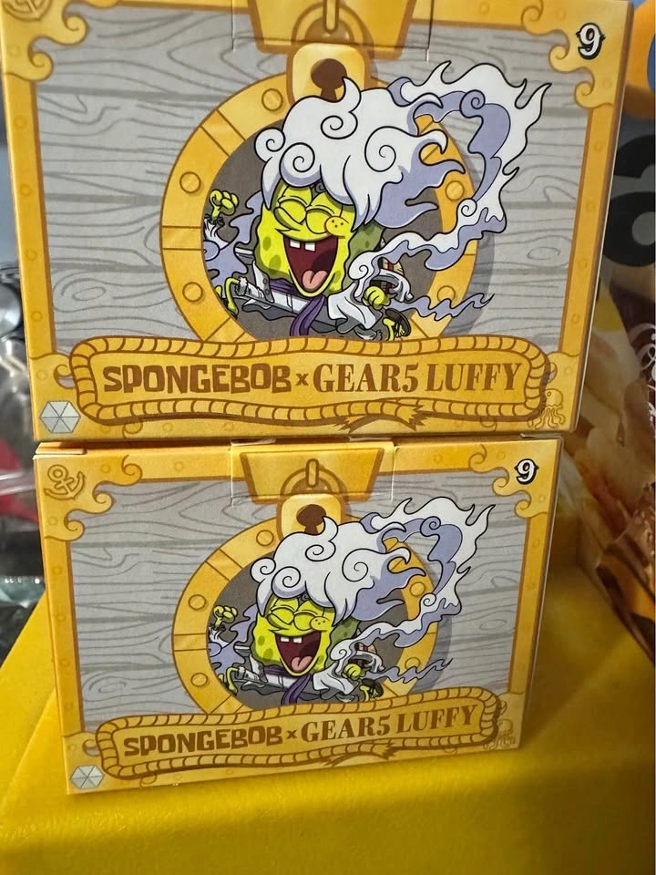 EXCLUSIVE SPONGEBOB U.S MCDONALDS TOYS