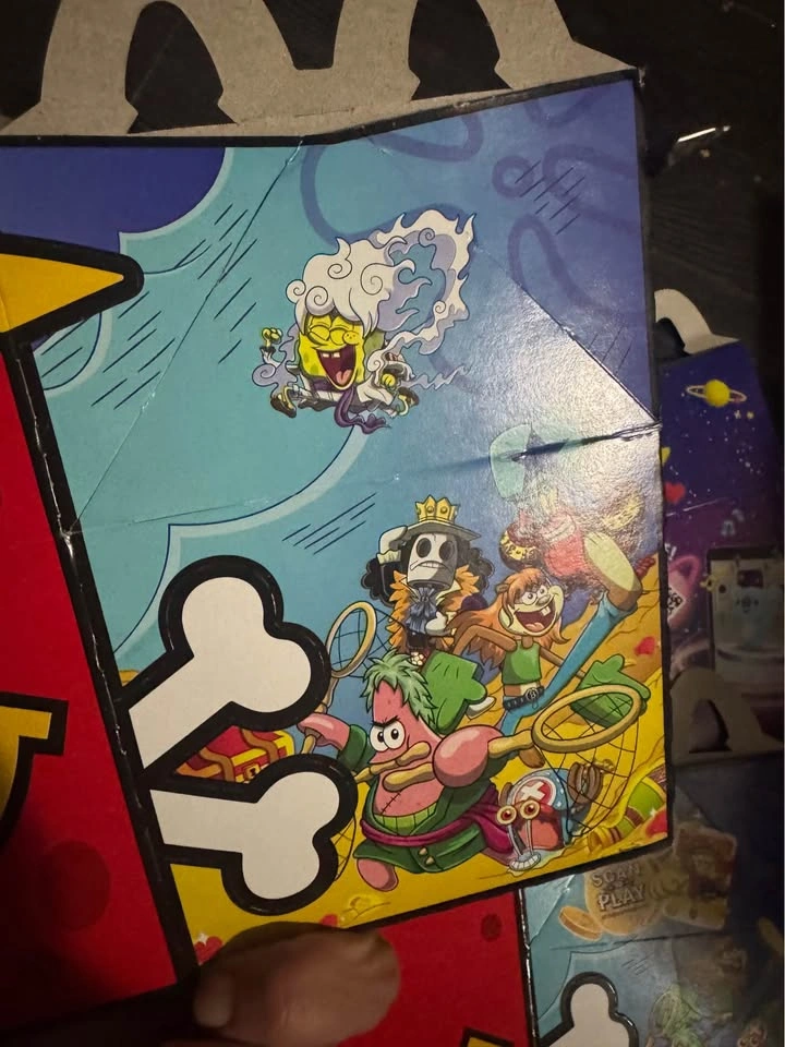 EXCLUSIVE SPONGEBOB U.S MCDONALDS TOYS - photo 3