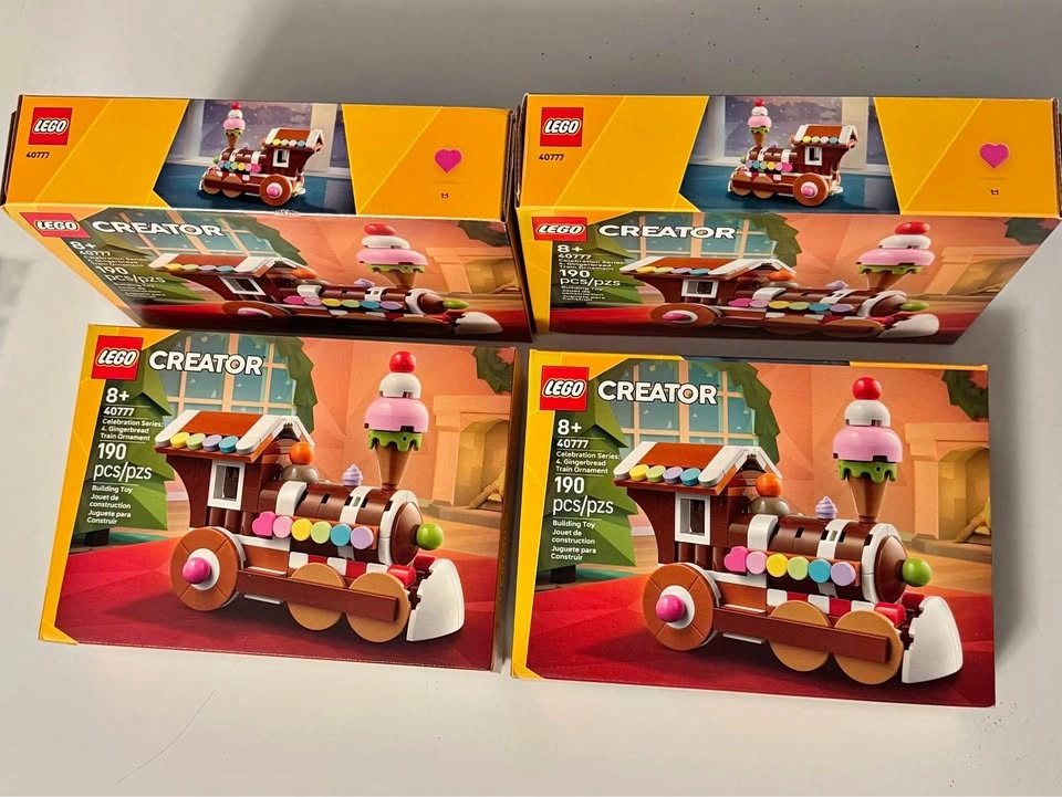 NEW LEGO BNIB CHRISTMAS COLLECTIBLE GWP GINGERBREAD TRAIN