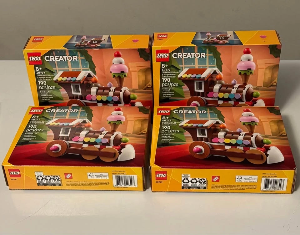 NEW LEGO BNIB CHRISTMAS COLLECTIBLE GWP GINGERBREAD TRAIN - photo 4