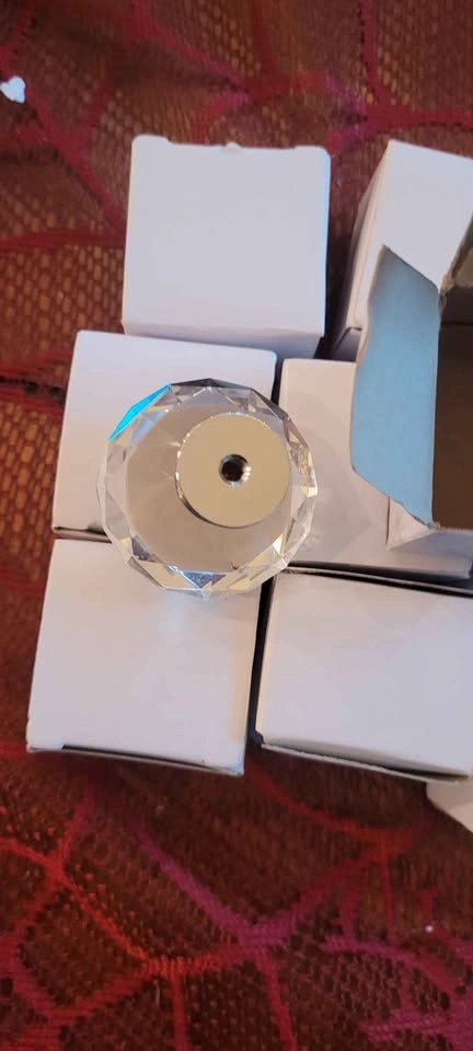 Crystal Glass Cabinet Knobs - photo 3