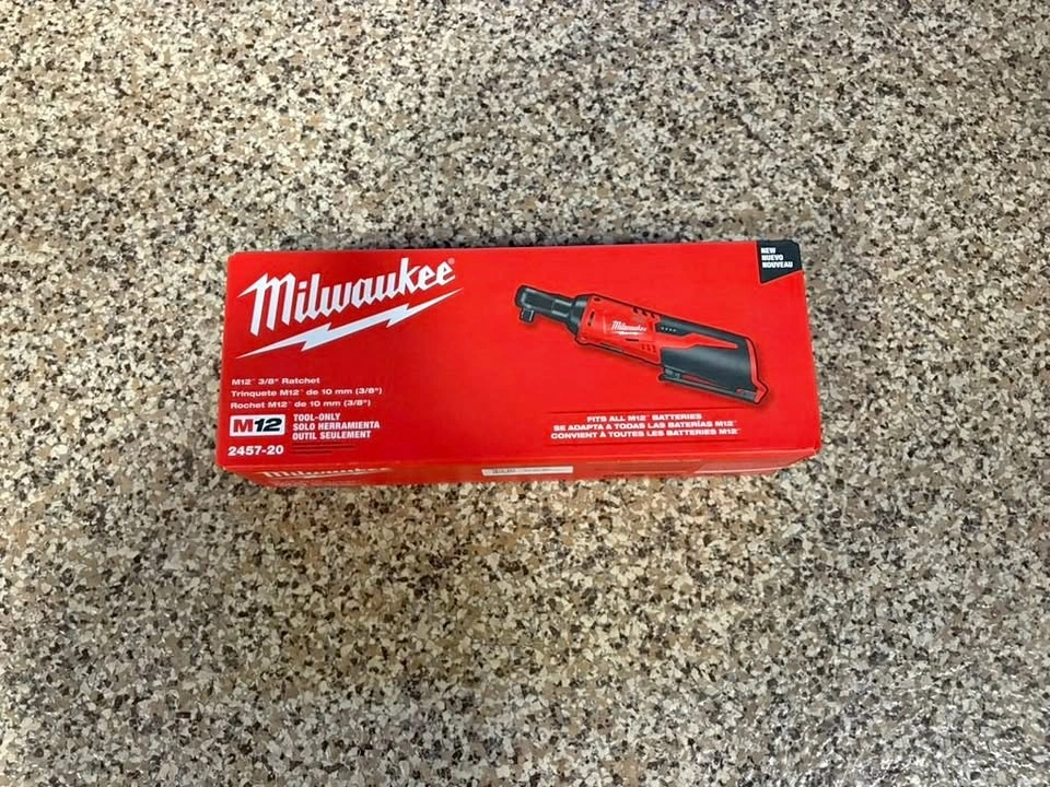Brand New Milwaukee M12 Cordless 3/8 Ratchet Model 2457-20