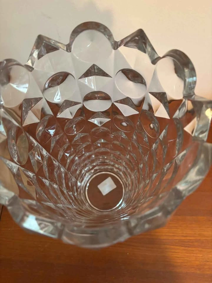 Studio Nova Counterpoint Crystal Glass Vase – 12.5” – Japan - photo 4