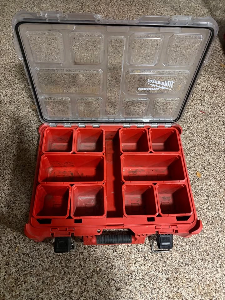 Milwaukee Packout 11 Compartment Portable Small Parts Organizer - photo 2