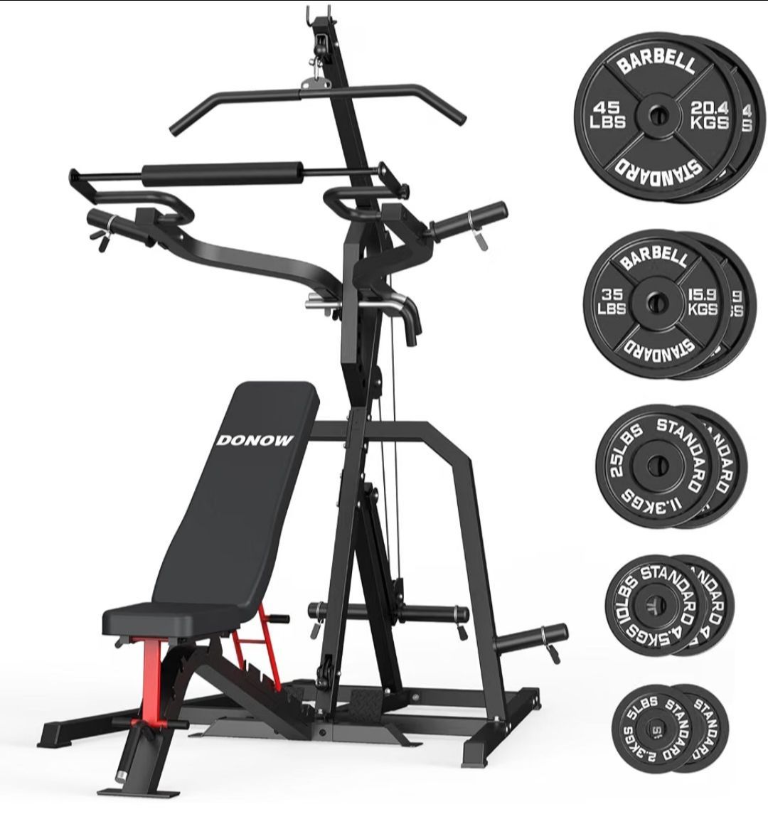 Weight Plate Loaded Cable Machine with Plates - photo 2