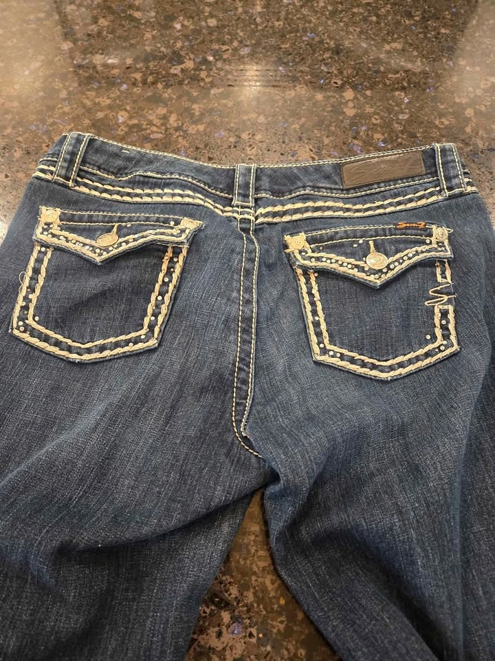 Seven7 Baby Boot Jeans Size 12 - photo 5