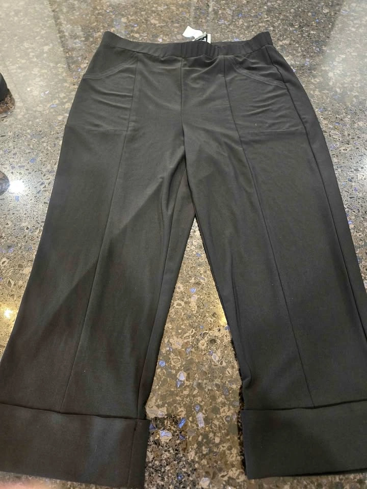 Joseph Ribkoff Cuffed Crop Pants