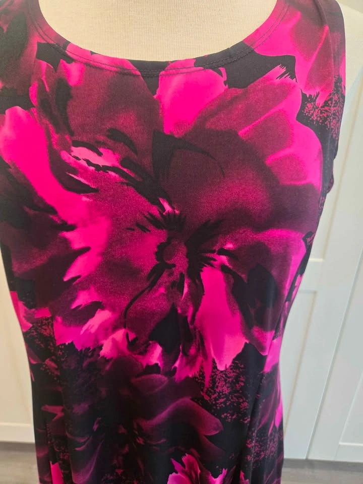 Tanjay Sleeveless Floral Dress Size 14P - photo 2
