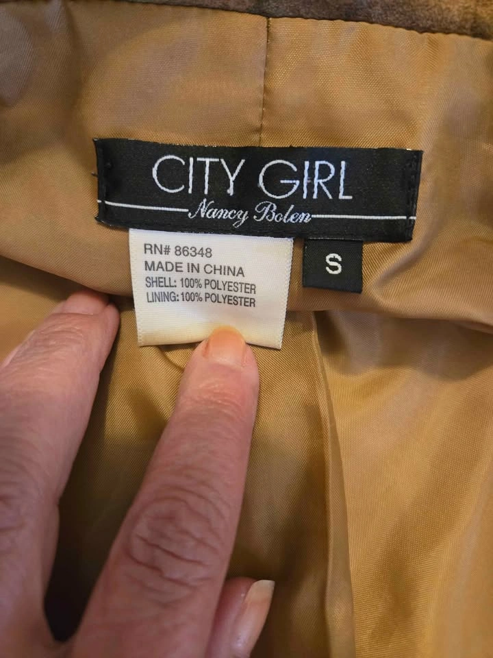 Ladies light zip up lined jacket - photo 5