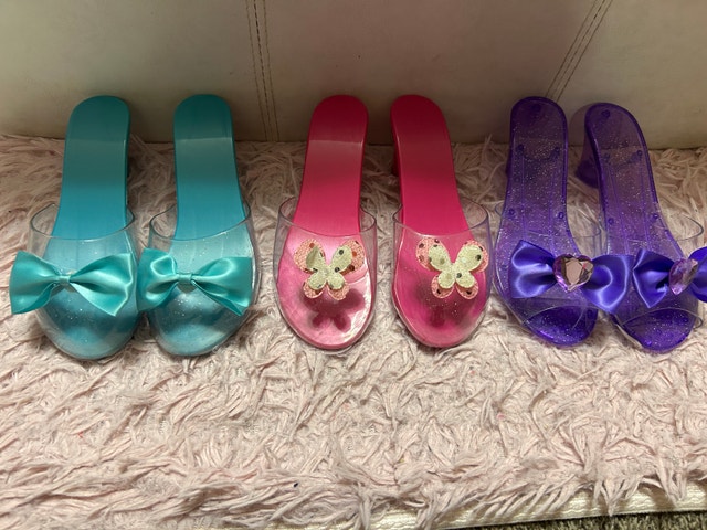 Disney Princess Dress Up Heels 3-Pack