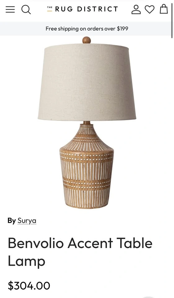 Brand New Table Accent Lamp - photo 4