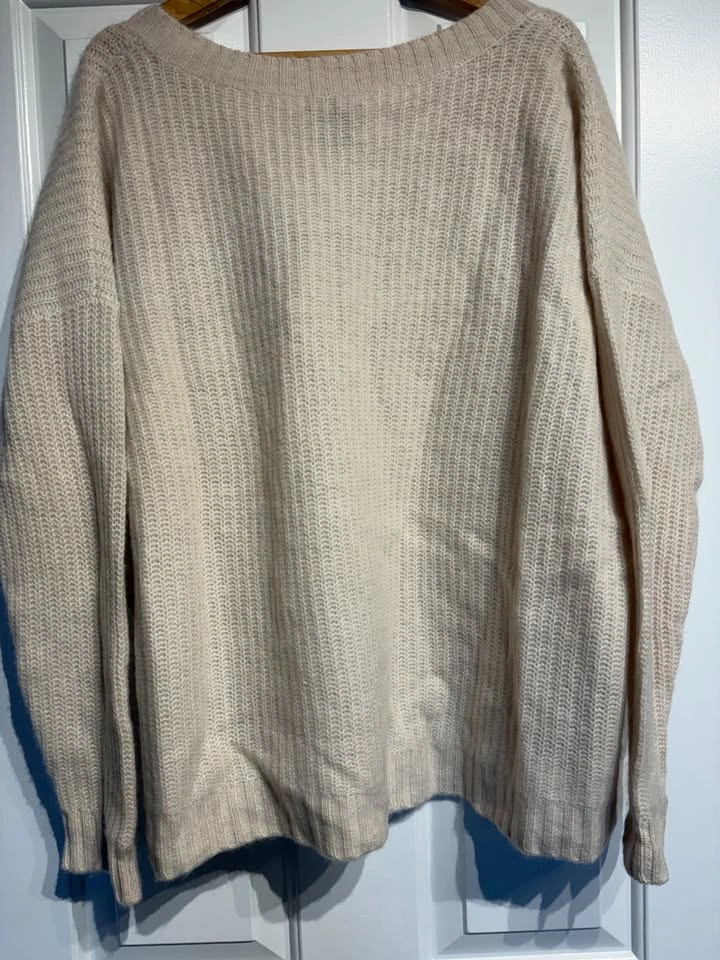 NWT - Enthread 100% Cashmere Knit Loose Fit Sweater (Large) - photo 2