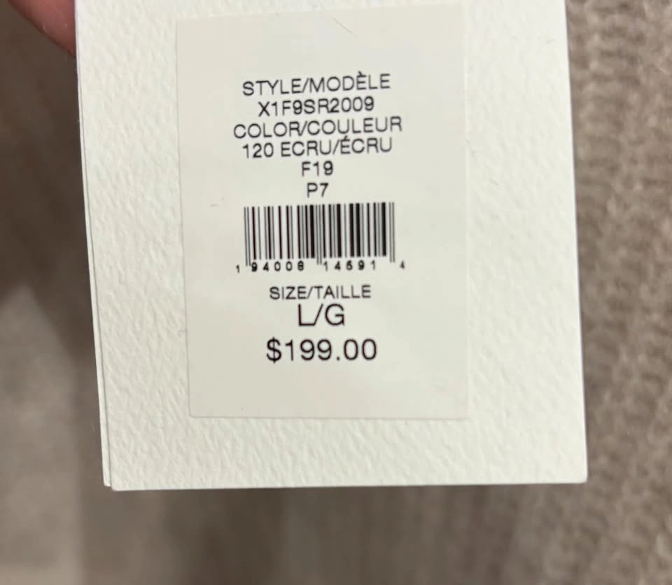 NWT - Enthread 100% Cashmere Knit Loose Fit Sweater (Large) - photo 4
