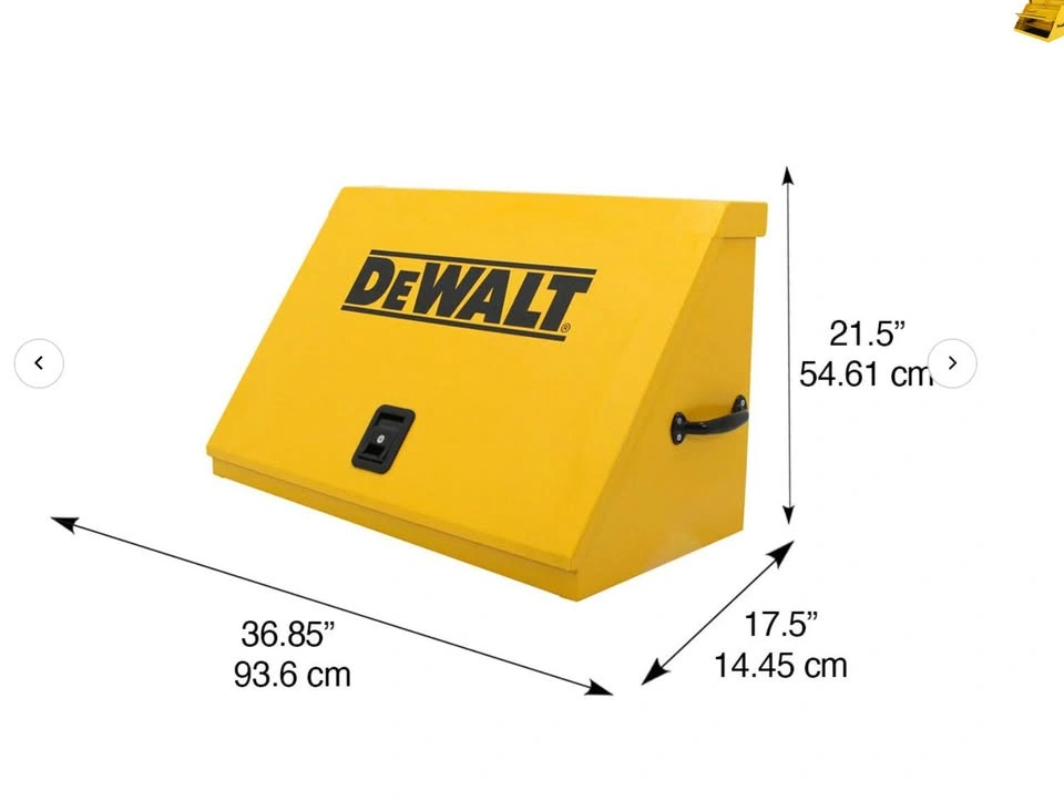 New Dewalt Triangle Portable Multi-Tier Steel Tool Box - photo 3