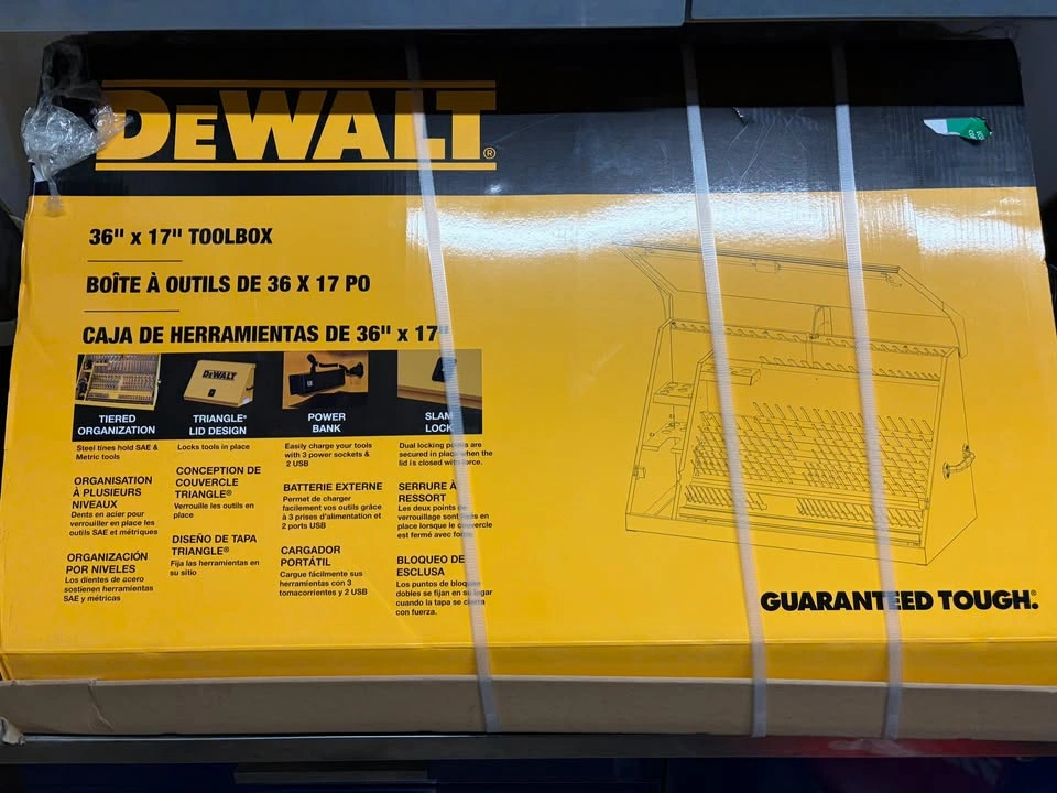New Dewalt Triangle Portable Multi-Tier Steel Tool Box - photo 4