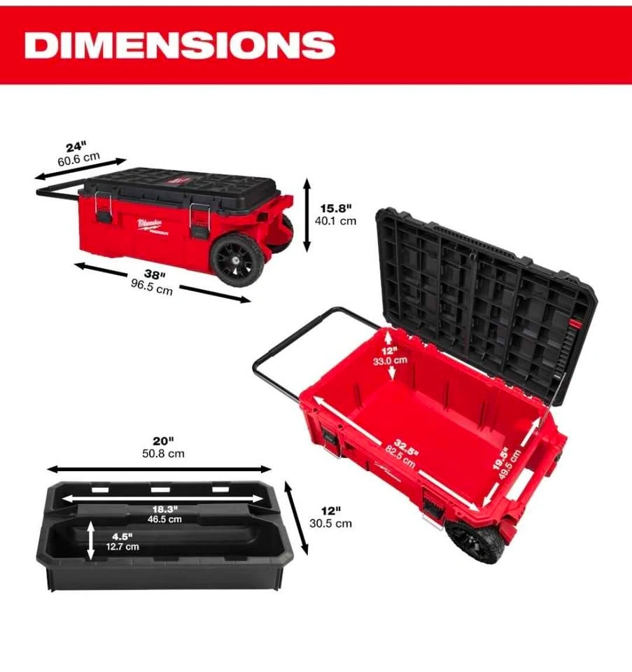 Milwaukee PACKOUT Rolling Tool Chest - photo 2