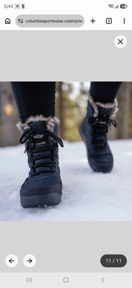 Columbia Women size 8 1/2 winter shoes - photo 3