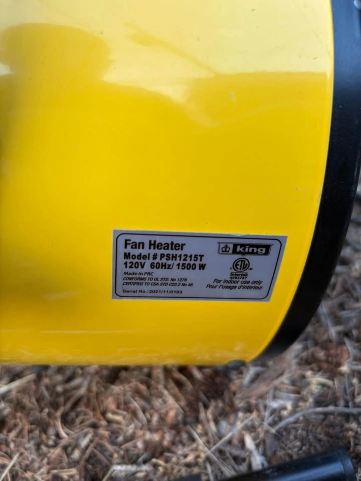 King Yellow Jacket Mini Portable Heater - photo 5