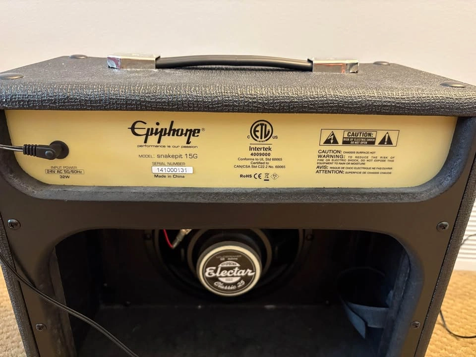 Epiphone Snakepit 15G Guitar Amplifier - photo 5