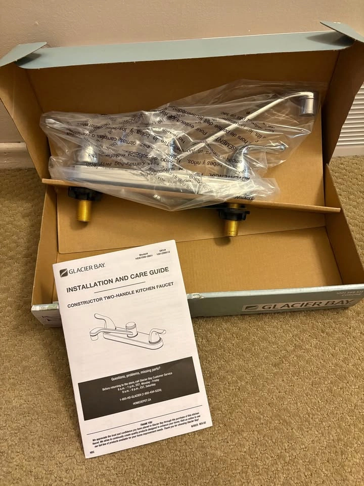 NEW Glacier Bay Constructor Kitchen Faucet - photo 2